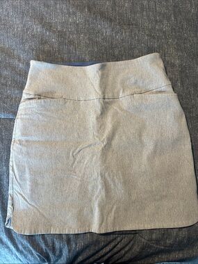Everyday Light Gray Mini Skirt